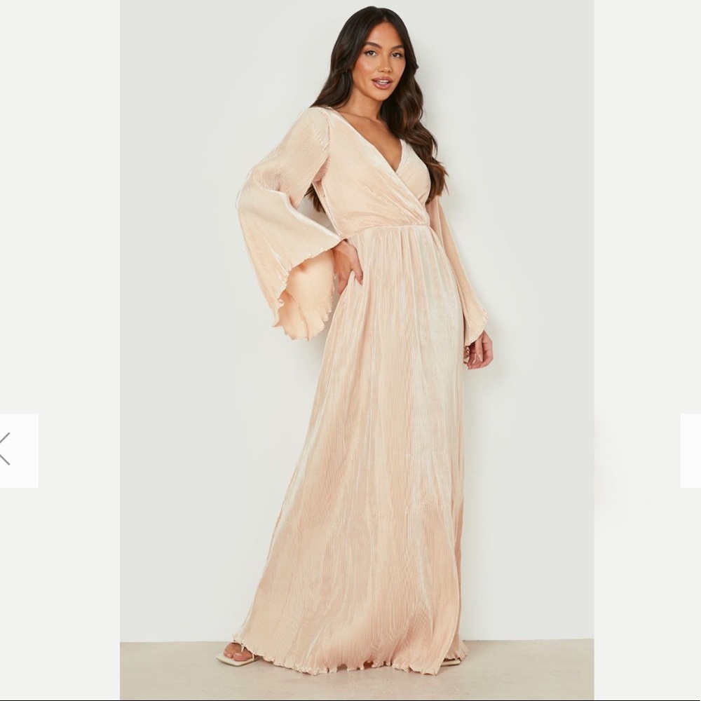 BOOHOO OCCASION- KIMONO MIX AND MATCH BRIDESMAIDS DRESS